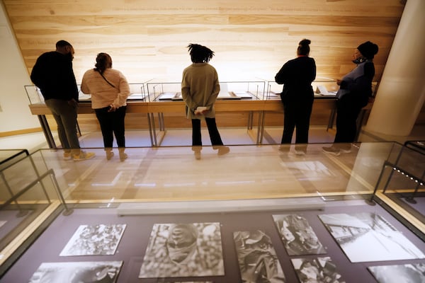 Staffers at the National Center for Civil and Human Rights museum in Atlanta had a sneak peek of the exhibit “Now Is the Time," which will be open to the public on Thursday, 11, 2023. The exhibit chronicles the birth of Martin Luther King Jr’s  ‘I Have a Dream’ speech. Miguel Martinez / miguel.martinezjimenez@ajc.com