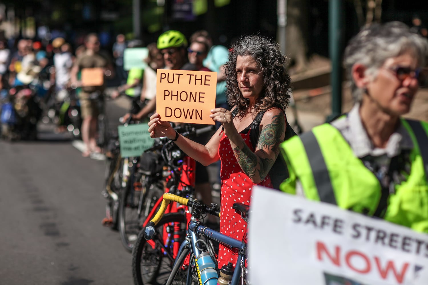 Photos: Atlanta scooter riders rally for safer streets