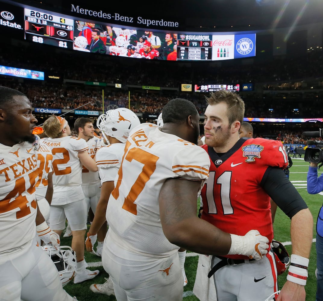 Photos: Georgia manhandled by Texas in the Sugar Bowl