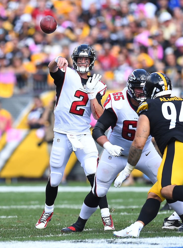 Photos: Falcons battle Steelers in key road game