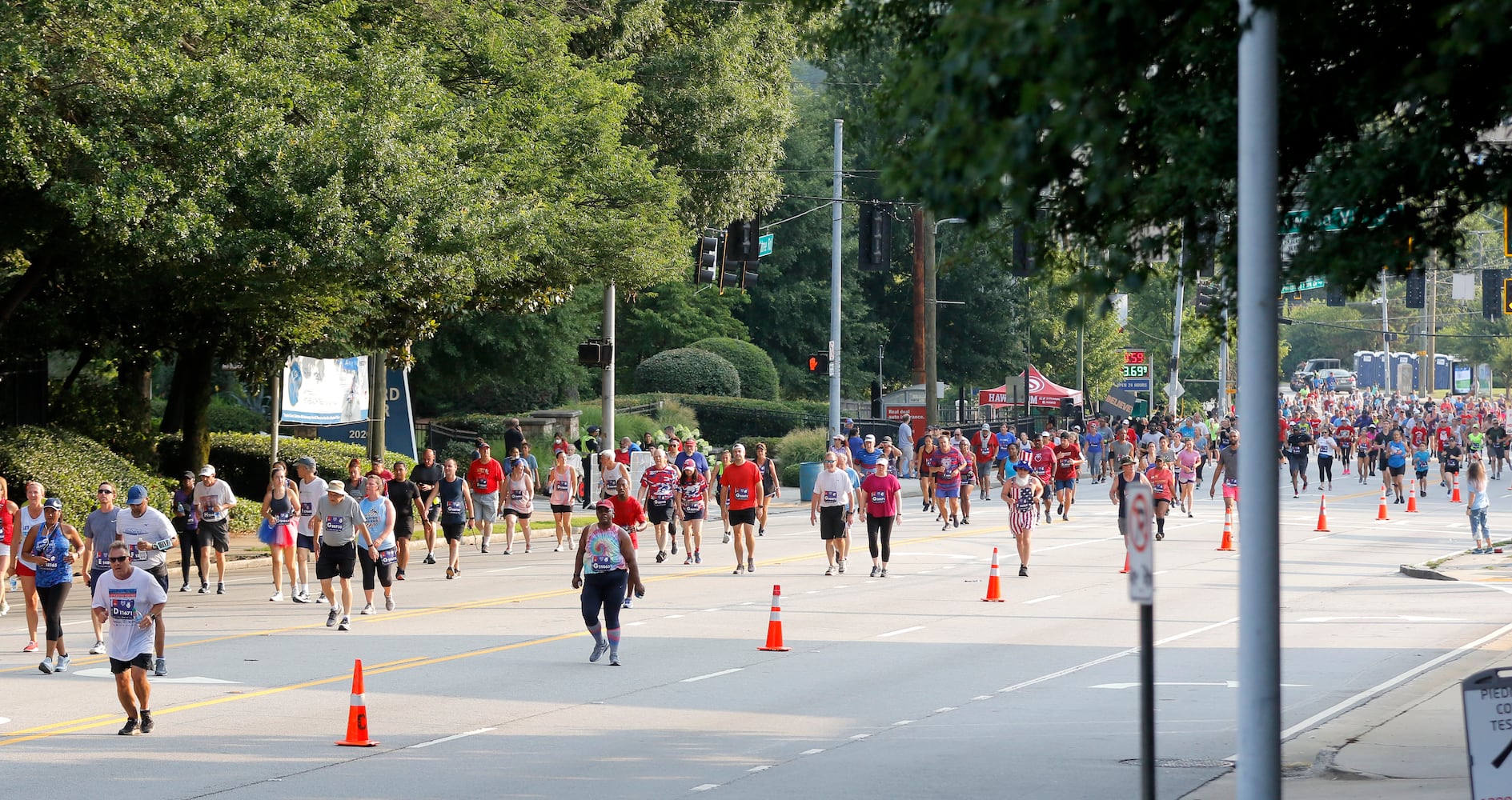 Peachtree Road Race photos