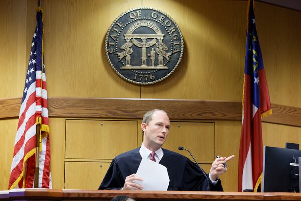 Fulton County Superior Judge Scott McAfee is running for reelection.