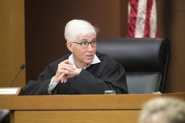 Fulton State Court Judge Jane Morrison at the Fulton County Courthouse in Atlanta, Monday, July 1, 2019. ALYSSA POINTER / ALYSSA.POINTER@AJC.COM