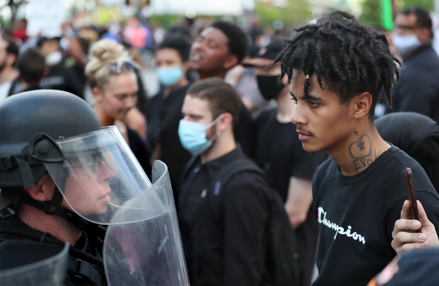 PHOTOS: Third day of protests in downtown Atlanta