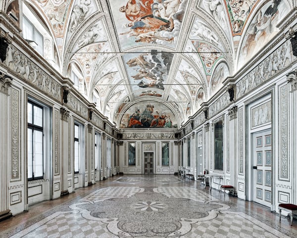 Canadian photographer David Burdeny's "Mirror Room, Palazzo Ducale, Mantova, Italy" (2016).
Courtesy of Tew Galleries