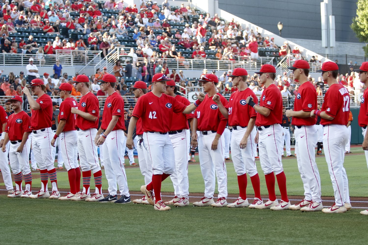 Photos: Bulldogs rout Mercer in NCAA baseball