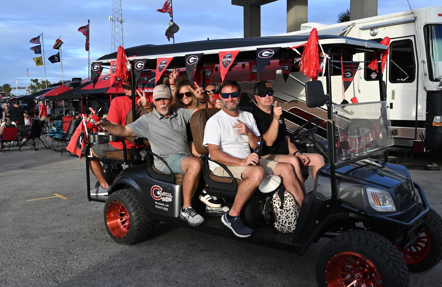 Georgia vs Florida tailgating