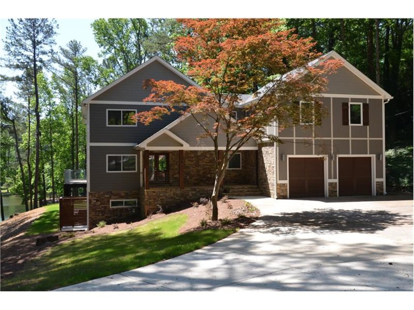 Cynthia Bailey's new lakeside home in Sandy Springs. CREDIT: BHGRE METRO BROKERS