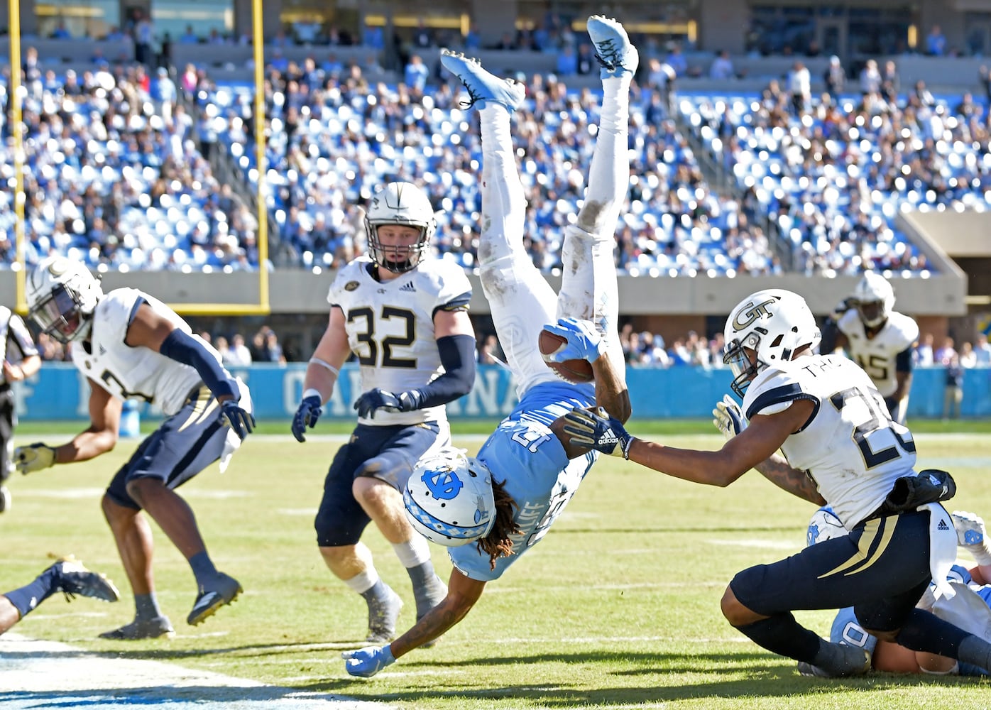 Photos: Jackets earn road win over Tar Heels