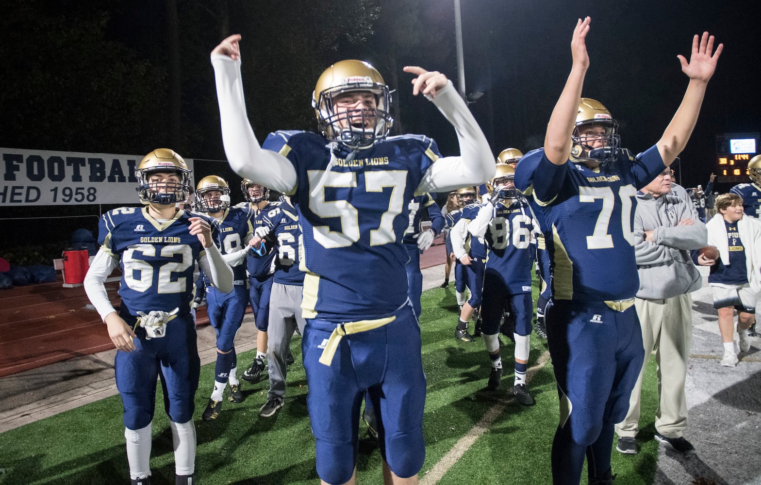 Photos: First round of high school football state playoffs