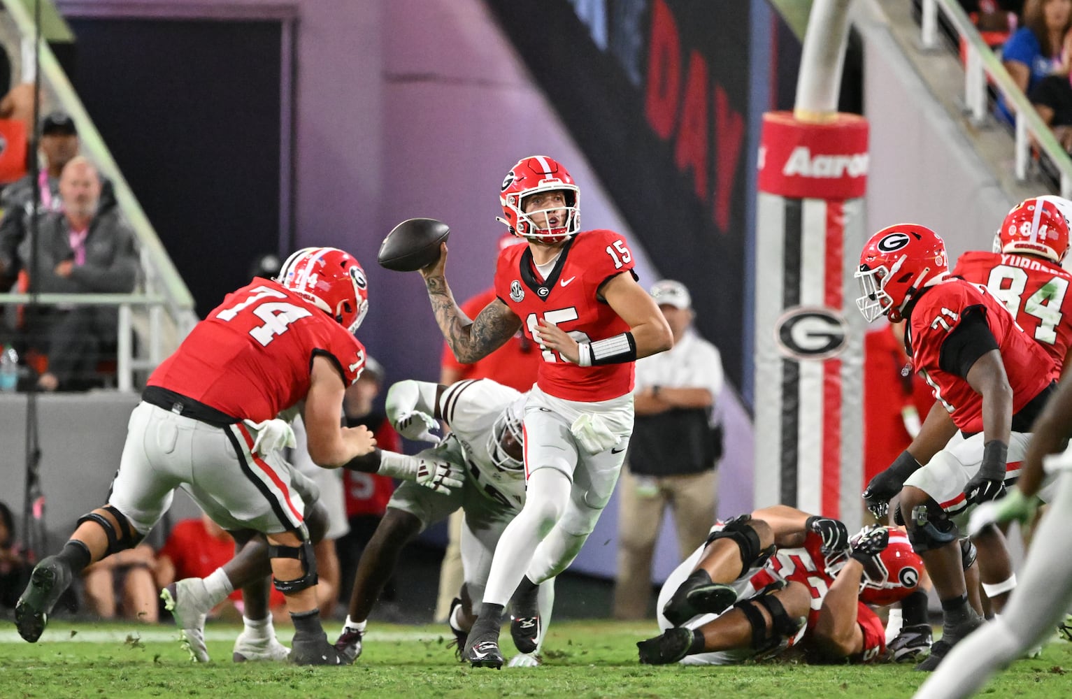 Georgia vs Mississippi State photo