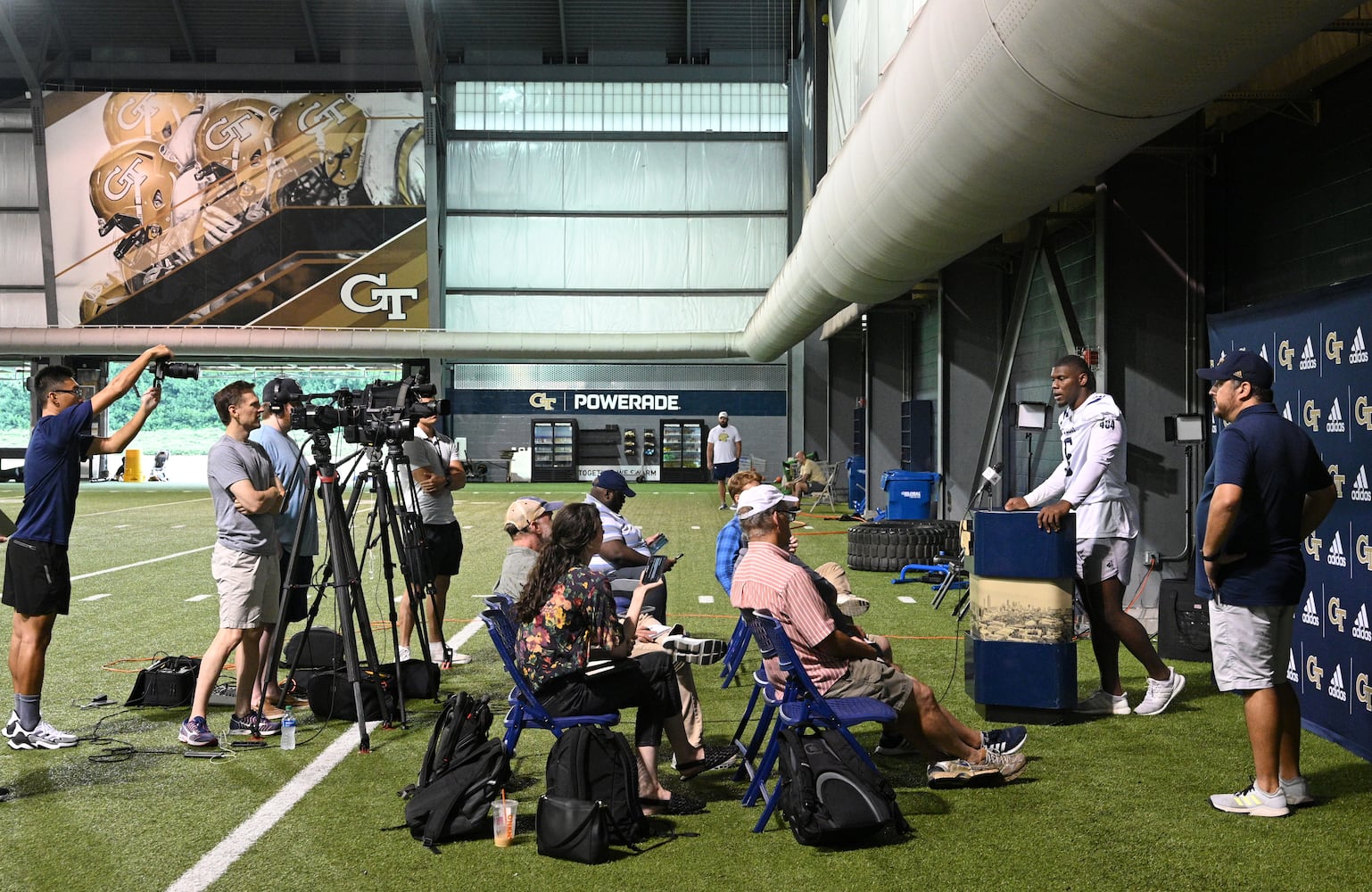 Georgia Tech football media day photo