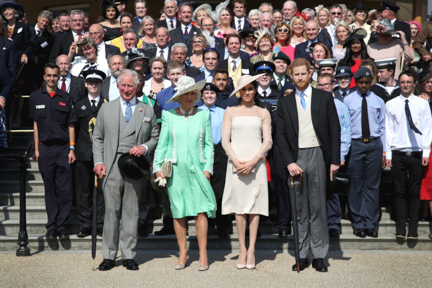 PHOTOS: Newlyweds Prince Harry, Meghan Markle attend Prince Charles’ 70th birthday celebration