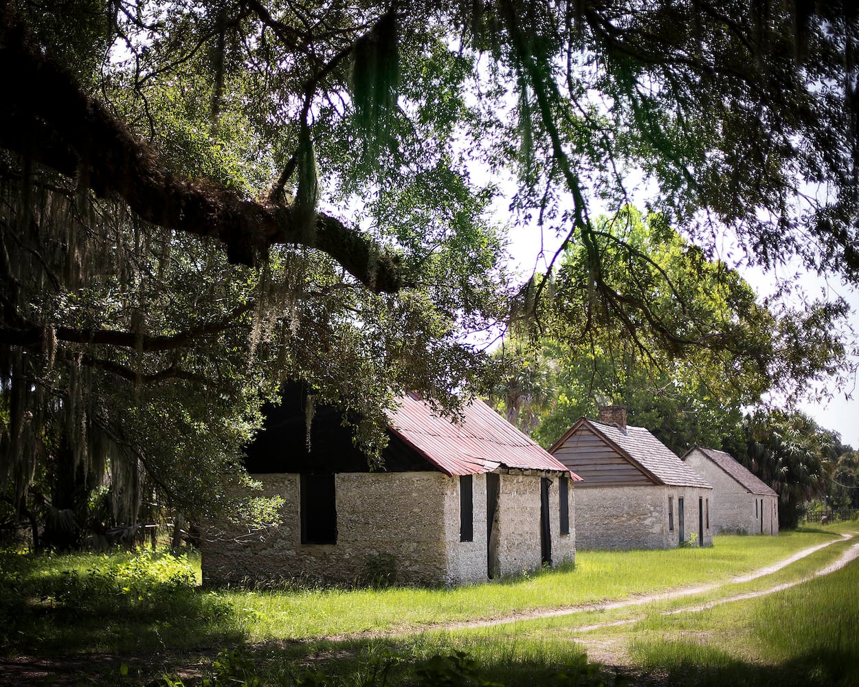 Former slave cabins: Ossabaw Island