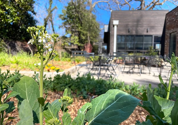 The Chastain bistro at Chastain Park showcases its own garden.