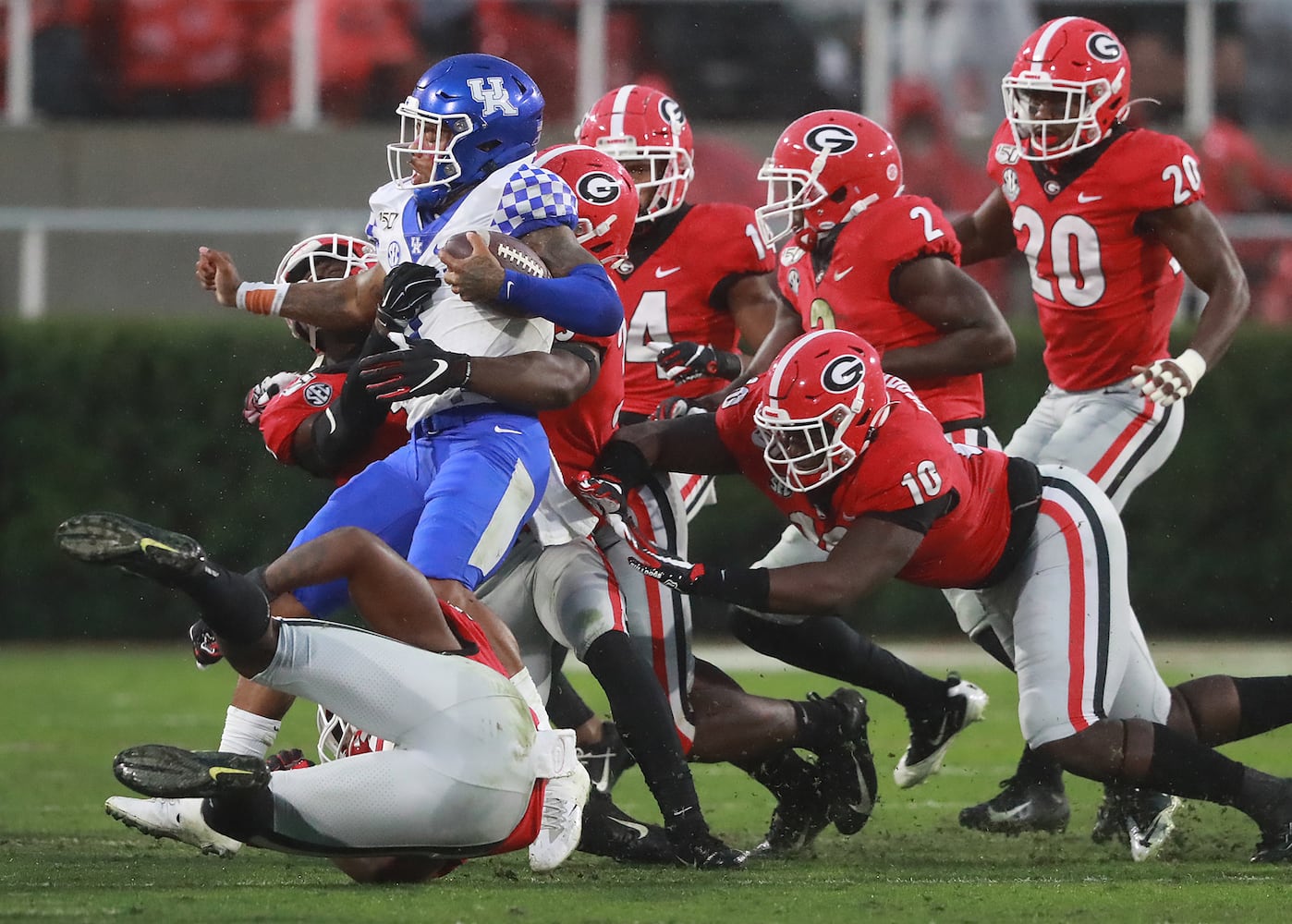 Photos: Bulldogs grind out a win over Kentucky