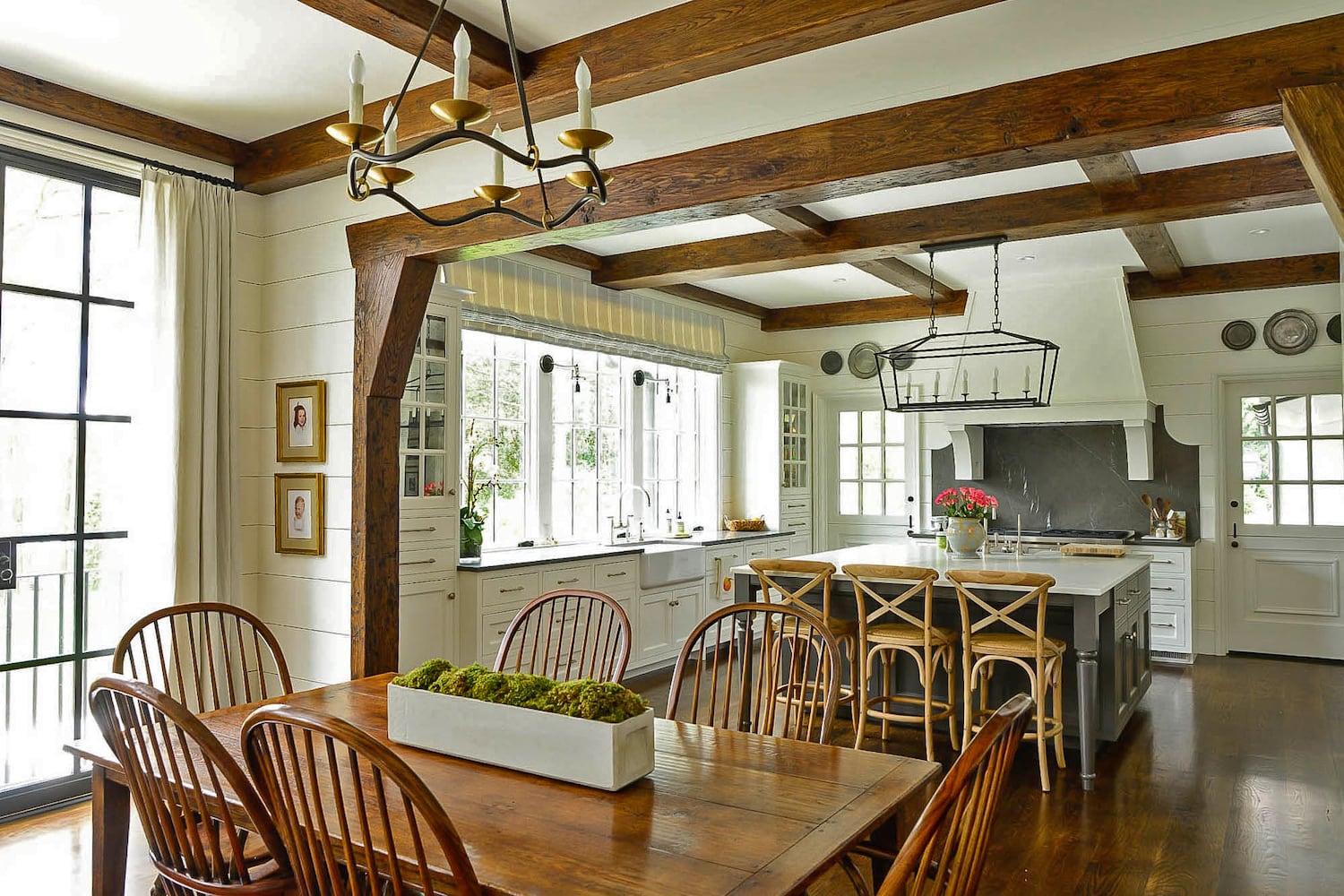 Photos: Buckhead family make a statement with new Virginia farmhouse-style abode