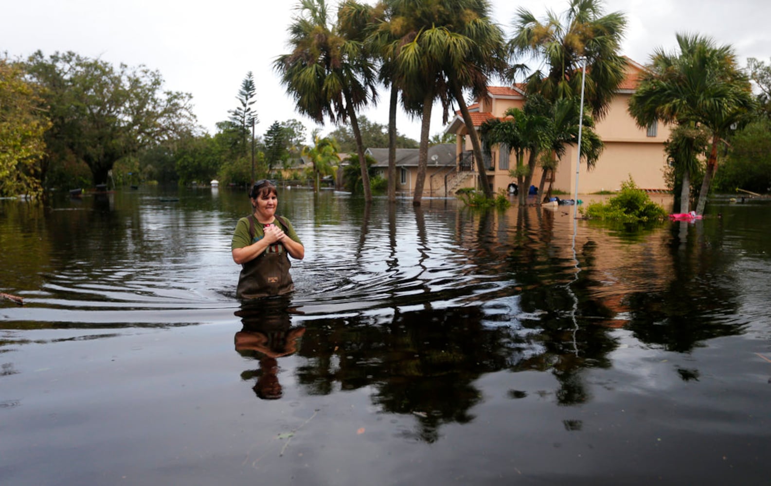 Photos: Hurricane Irma makes landfall in Florida, leaves damage behind