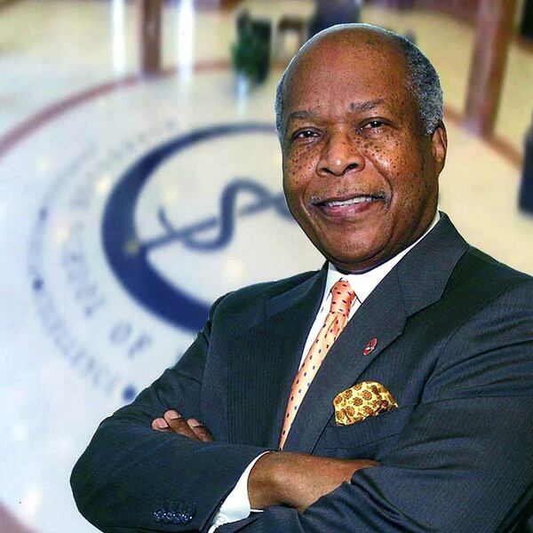 Dr. Louis Sullivan, an alumnus of Washington High School, seen here in 2013. (AJC file)