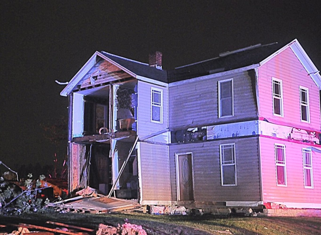 Photos: Tornadoes sweep through Ohio's Miami Valley, causing injuries, destruction