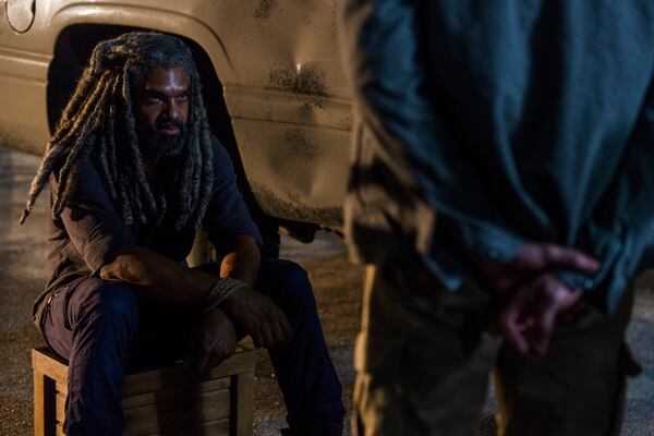  Khary Payton as Ezekiel - The Walking Dead _ Season 8, Episode 9 - Photo Credit: Gene Page/AMC