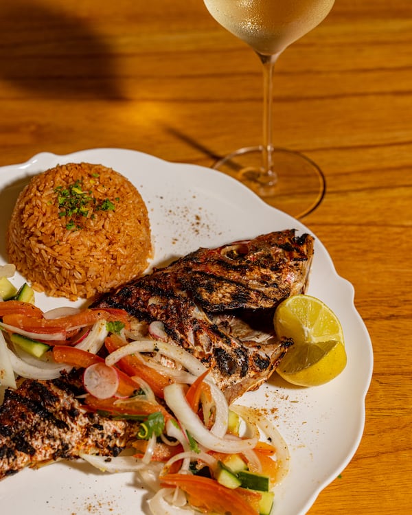 A whole roasted red snapper at Verdure cost $65, but didn't distinguish itself much from the whole branzino, which cost $40. Courtesy of Vantablack Studio