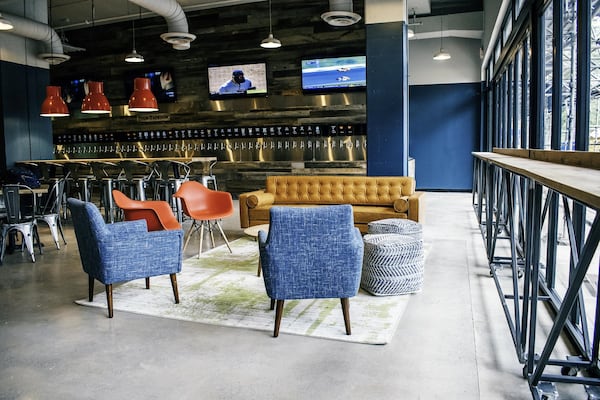 With a variety of seating, built-in charging stations, TVs and games, Pour Taproom is a place to hang out and enjoy the range of beers. CONTRIBUTED BY LAUREN VEREEN / SALUT MEDIA