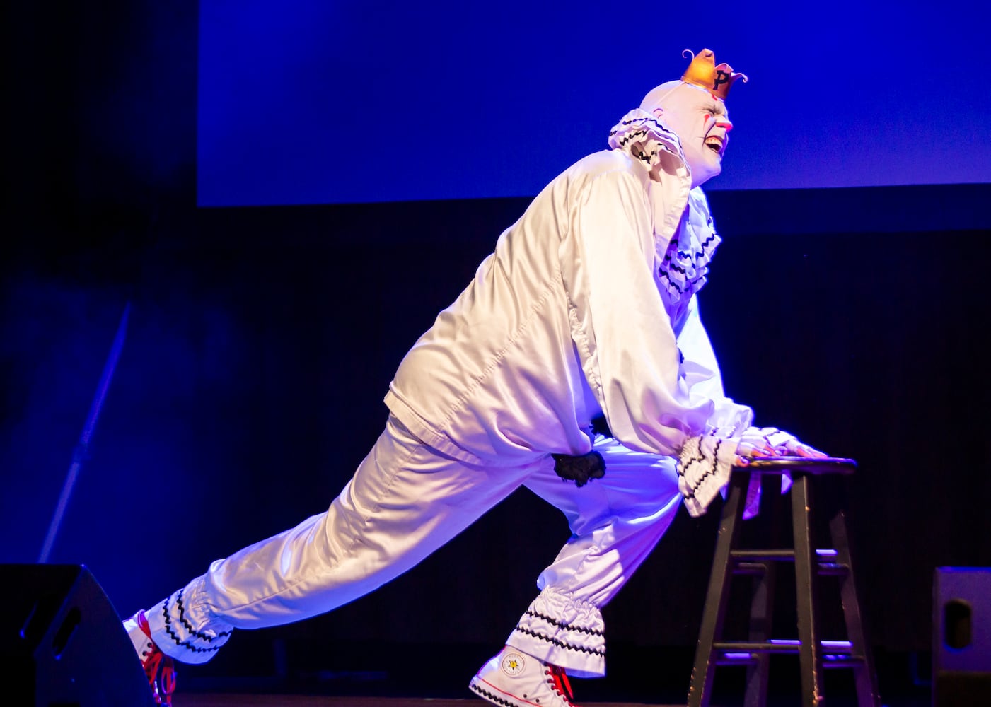 Atlanta, Ga: Puddles Pity Party sang for a packed house at Variety Playhouse, blazing through his renditions of all the classics on Saturday Sept. 7, 2024. (RYAN FLEISHER FOR THE ATLANTA JOURNAL-CONSTITUTION)