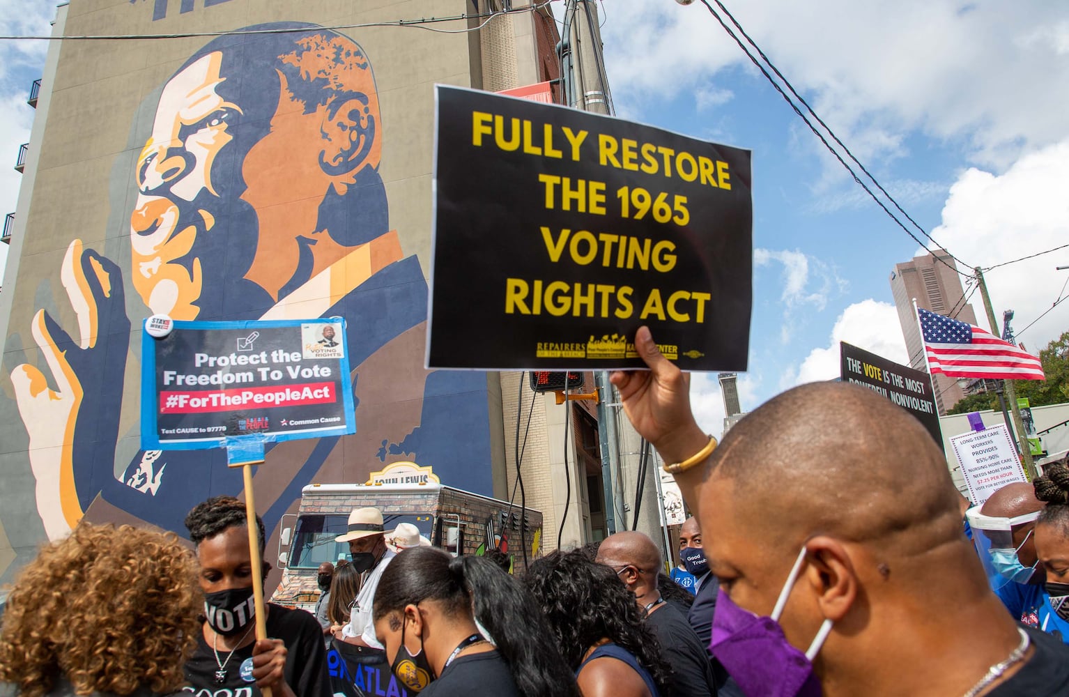 Voting rights march