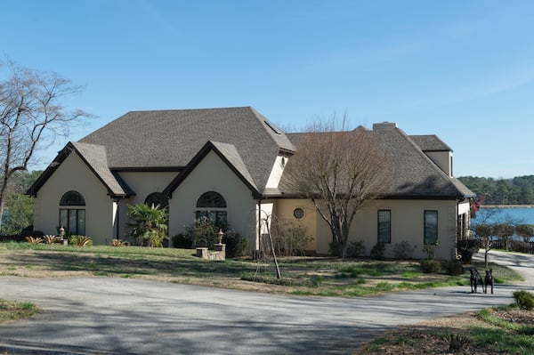 Mitzi Bickers' home in Jonesboro, Georgia, on Friday, February 17, 2017. Bickers, the minister at Emmanuel Baptist Church, is involved in a bribery investigation surrounding Atlanta City Hall. Additionally, after losing several properties to foreclosure, Bickers purchased this $775,000, lakeside home. (DAVID BARNES / SPECIAL)