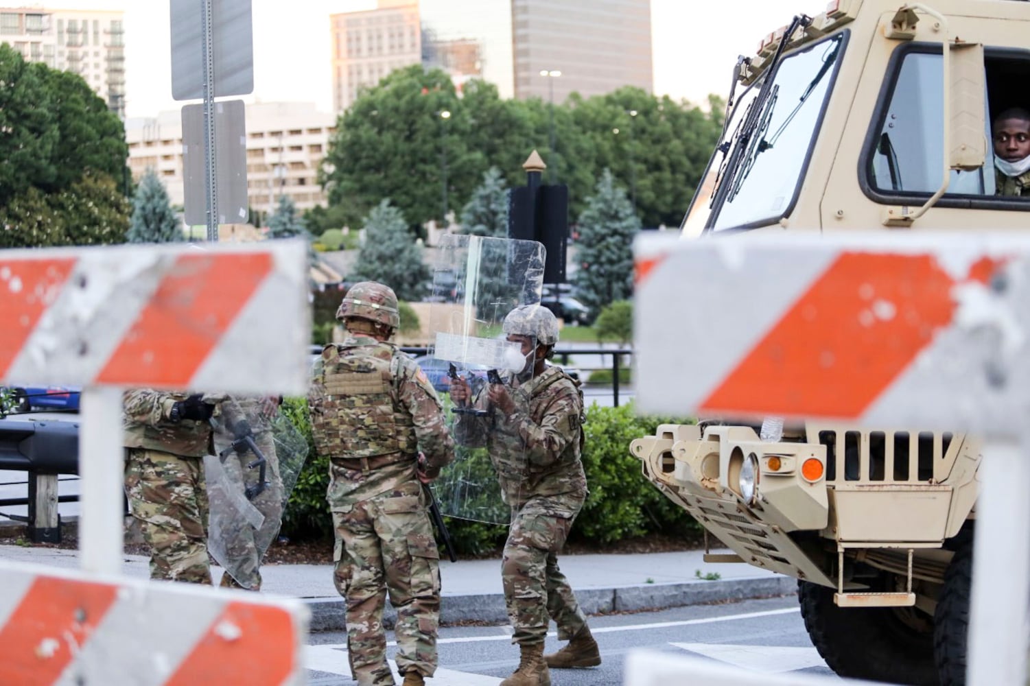 PHOTOS: Atlanta braces for second night of protests