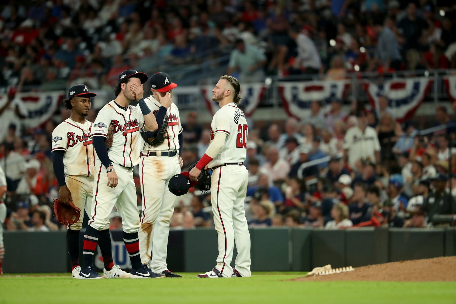 Photos: Braves drop Game 1 to the Cardinals