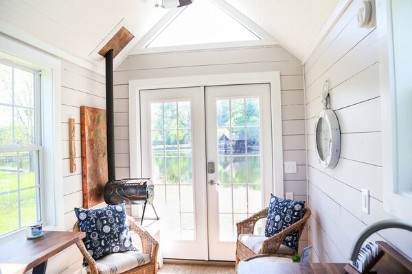 Interior of a house from Free Range Homes that will be featured at the Georgia Tiny House Festival, March 2 - 4.