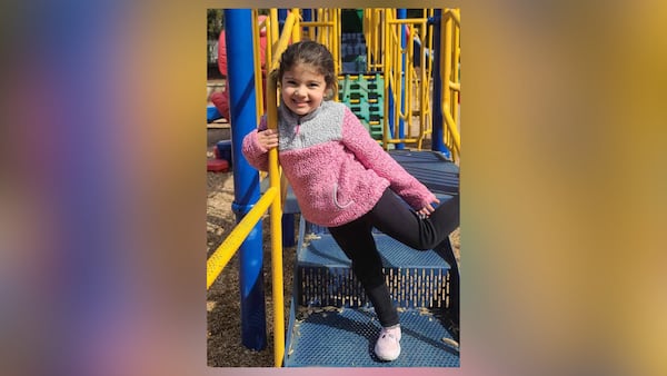 Abigail Hernandez, 4, was fatally struck by a vehicle in the parking lot of the Mall of Georgia on Sunday.