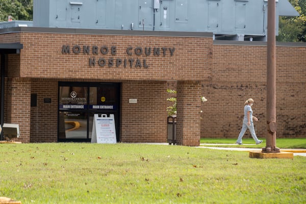 Last year, Monroe County Hospital, in the city of Forsyth, had no long-term debt. This year, a debt of $10 million appeared on the books after a renovation. (Alyssa Pointer / Alyssa.Pointer@ajc.com)