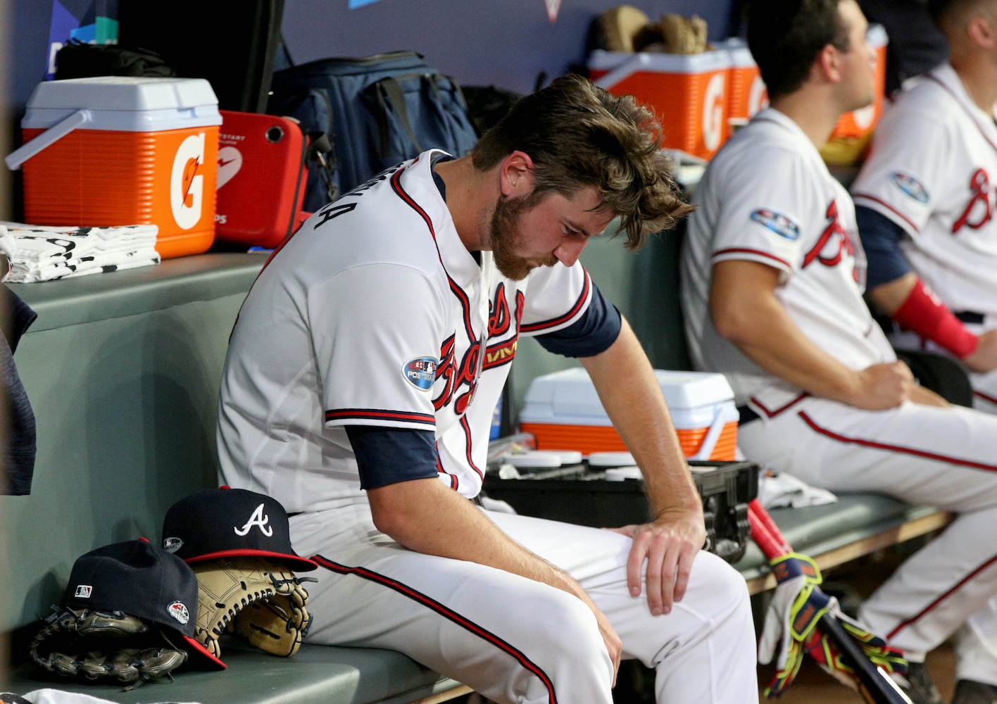 Photos: Braves, Dodgers meet in Game 4 of National League Division Series