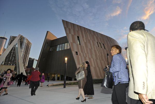 The National Center for Civil and Human Rights in downtown Atlanta. Photo: David Tulis for the AJC