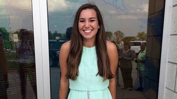 This undated photo released by the Iowa Department of Criminal Investigation shows Mollie Tibbetts, a University of Iowa student who was reported missing from her hometown in the eastern Iowa city of Brooklyn on Thursday, July 19, 2018.