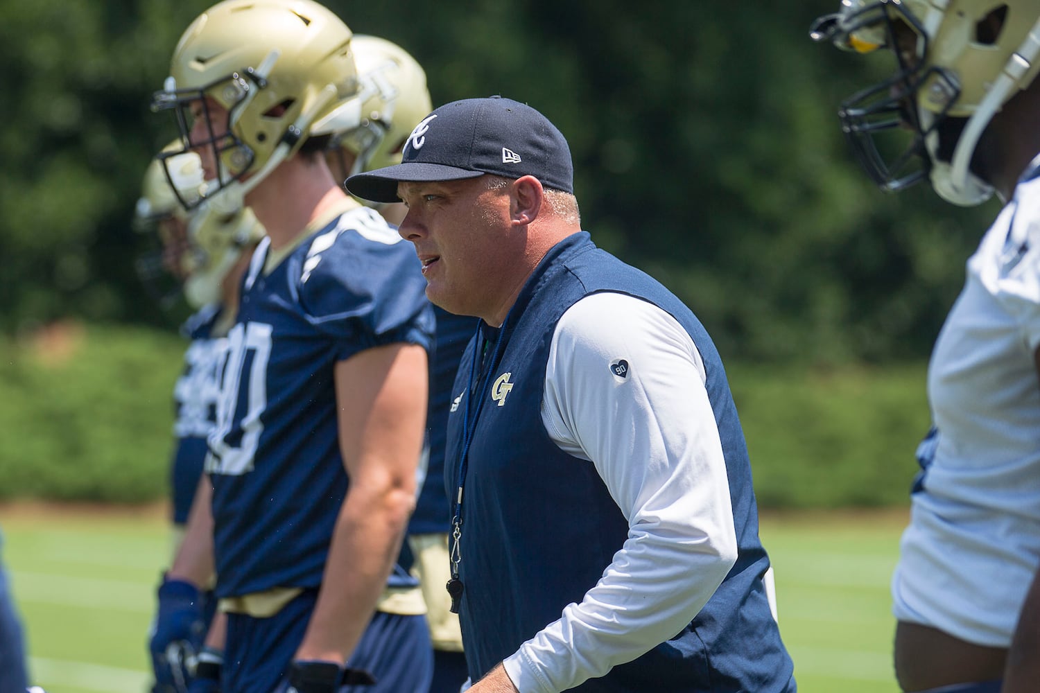 Photos: Geoff Collins’ has Georgia Tech on the field