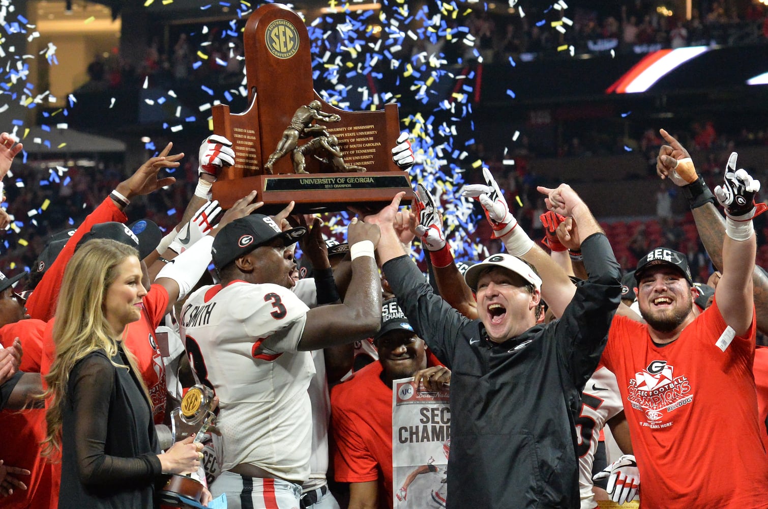 Photos: Bulldogs celebrate SEC title