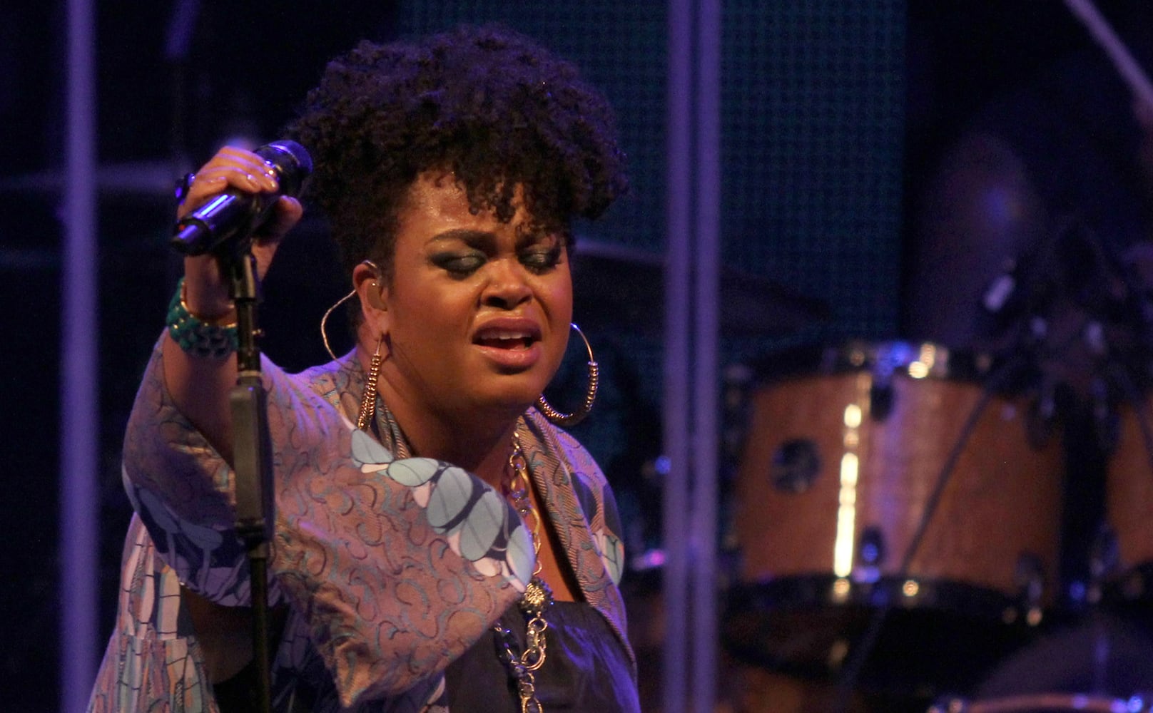 Jill Scott performs at Chastain Park Amphitheatre