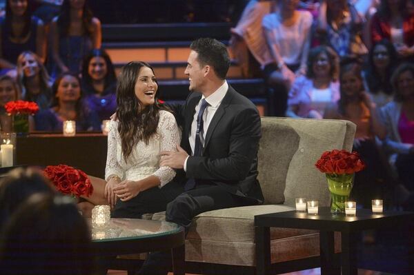  During that brief honeymoon period in 2014 for Josh Murray and Andi Dorfman. CREDIT: ABC