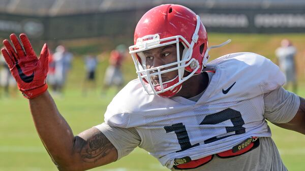 Former Georgia defensive lineman Jonathan Ledbetter.