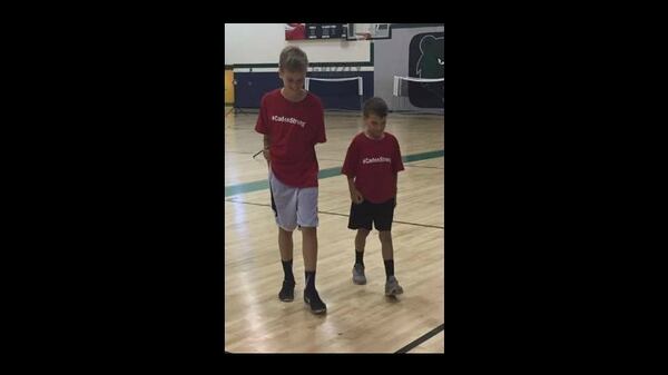 Caden Cherry (right) with his brother Cooper. (Credit: Channel 2 Action News)