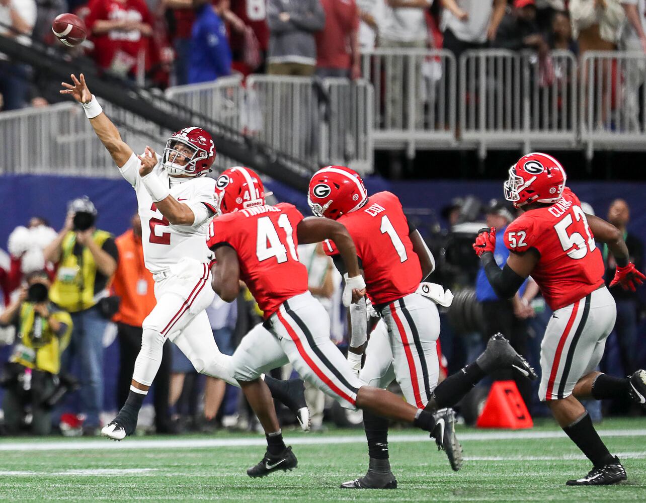 Photos: Bulldogs fall to Alabama in SEC Championship game