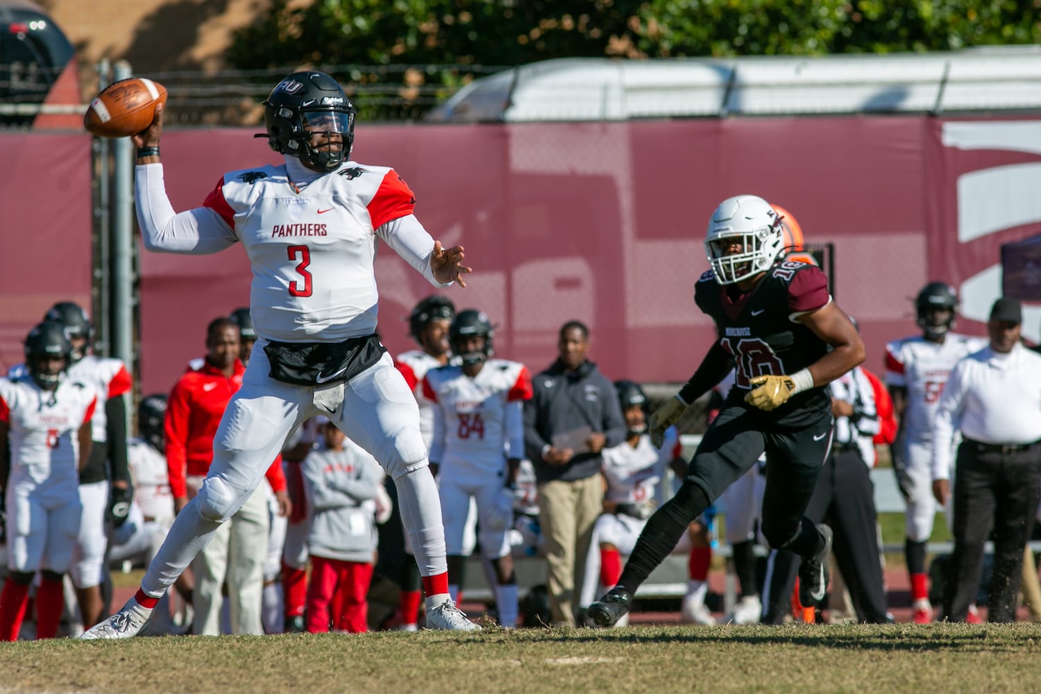 Photos: Morehouse hosts rival Clark Atlanta on Senior Day