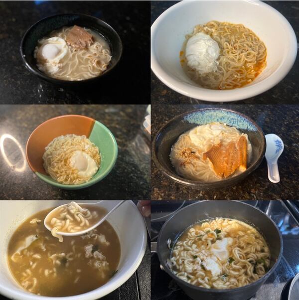 Here's a collection of various examples of ramen experimentation. Kelly Yamanouchi/kelly.yamanouchi@ajc.com