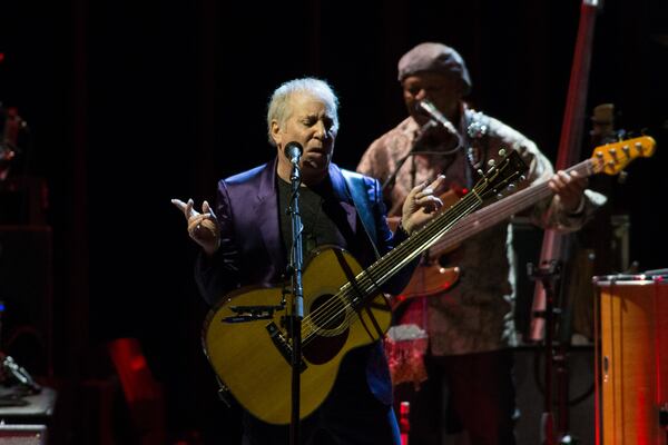 Paul Simon gets his groove on. BRANDEN CAMP/SPECIAL