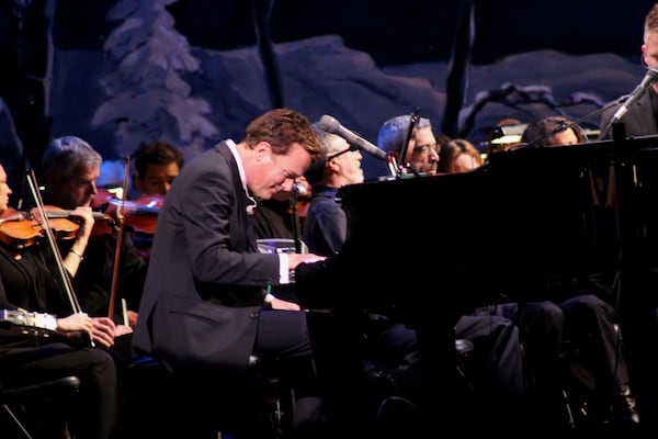 Smith was completely in his element playing with the GSO. Photo: Melissa Ruggieri/AJC