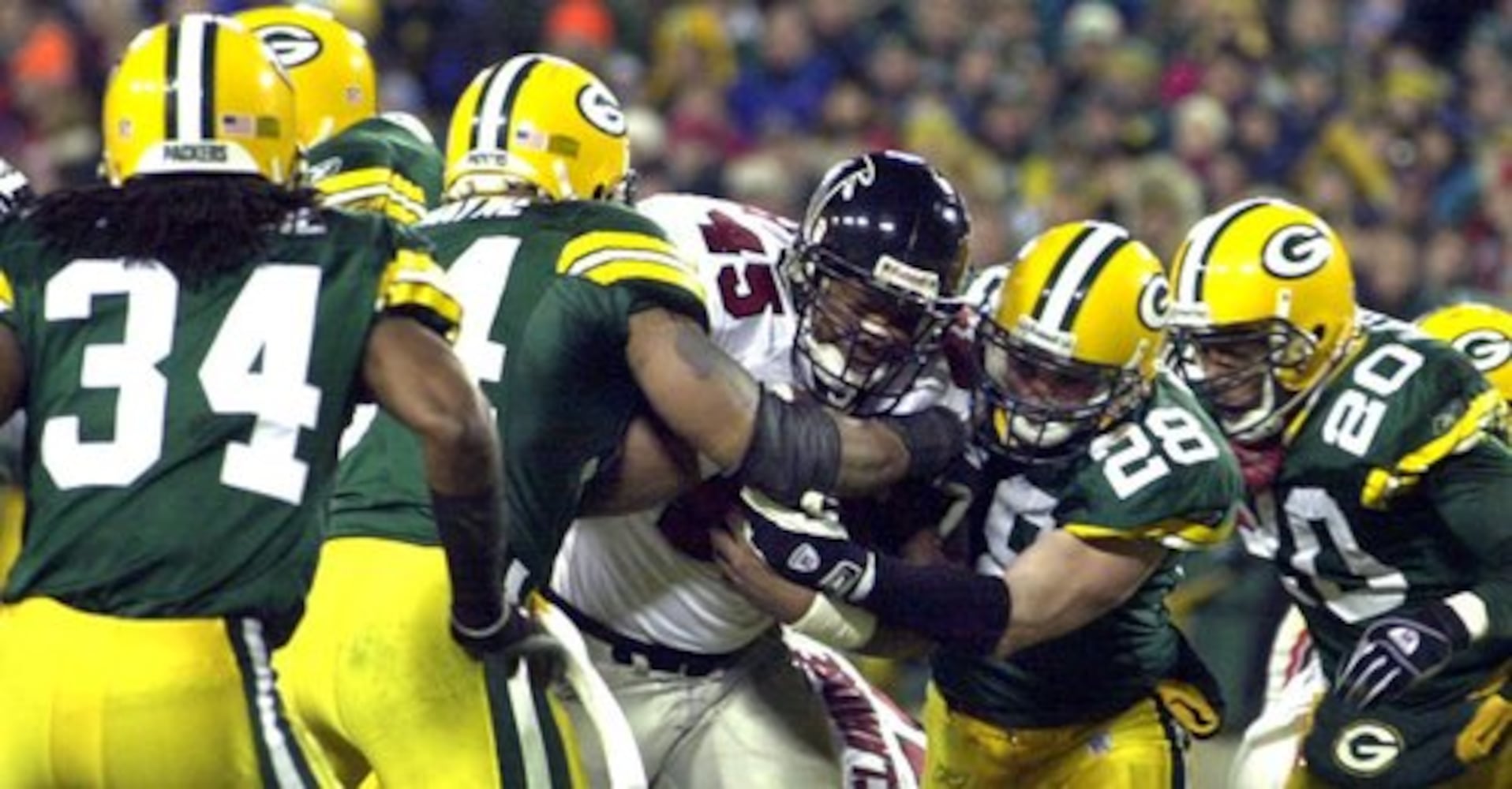 Looking back at the Falcons' 2003 playoff win in Green Bay